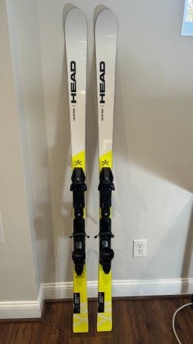 HEAD 166 cm Racing World Cup Rebels i.GS RD Skis With Bindings (Used)