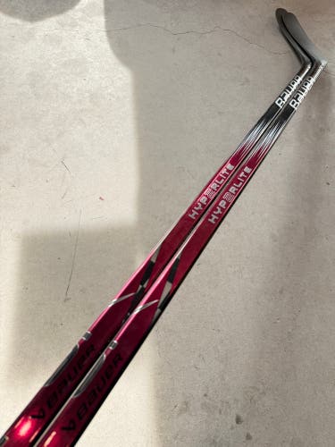 2 PACK 82 Flex Custom P28 Senior Bauer Vapor Hyperlite 2 Left Hand Hockey Stick Pro Stock NHL (New)