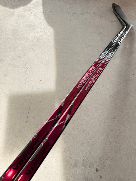 2 PACK 82 Flex Custom P28 Senior Bauer Vapor Hyperlite 2 Left Hand Hockey Stick Pro Stock NHL (New)