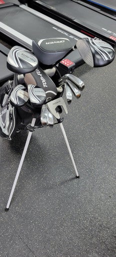 Used Top Flite 11 PIECE SET Mens Package Set RH Black 11 Piece 11497-S000153333