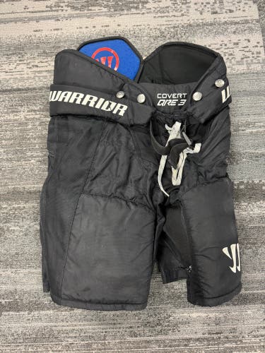 Black Junior Small Warrior Covert QRE 3 Hockey Pants (Used)
