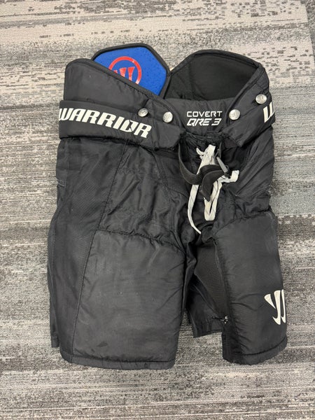 Black Junior Small Warrior Covert QRE 3 Hockey Pants (Used)