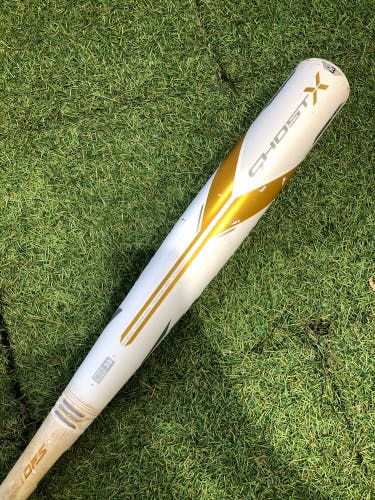 2018 Easton Ghost X Composite Bat BBCOR Certified (-3) Composite 28 oz 31" (Used)