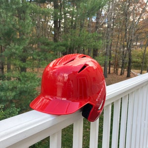 Medium EvoShield XVT 2.0 Gloss Scarlet Batting Helmet (Used like New)