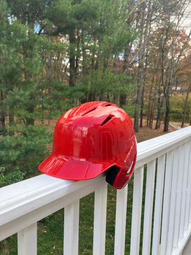 Medium EvoShield XVT 2.0 Gloss Scarlet Batting Helmet (Used like New)