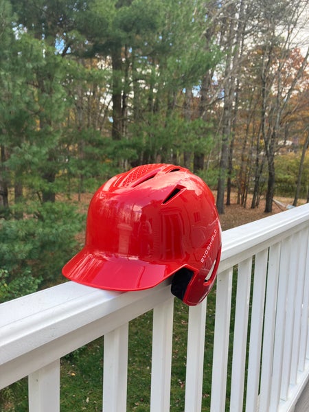 Medium EvoShield XVT 2.0 Gloss Scarlet Batting Helmet (Used like New)