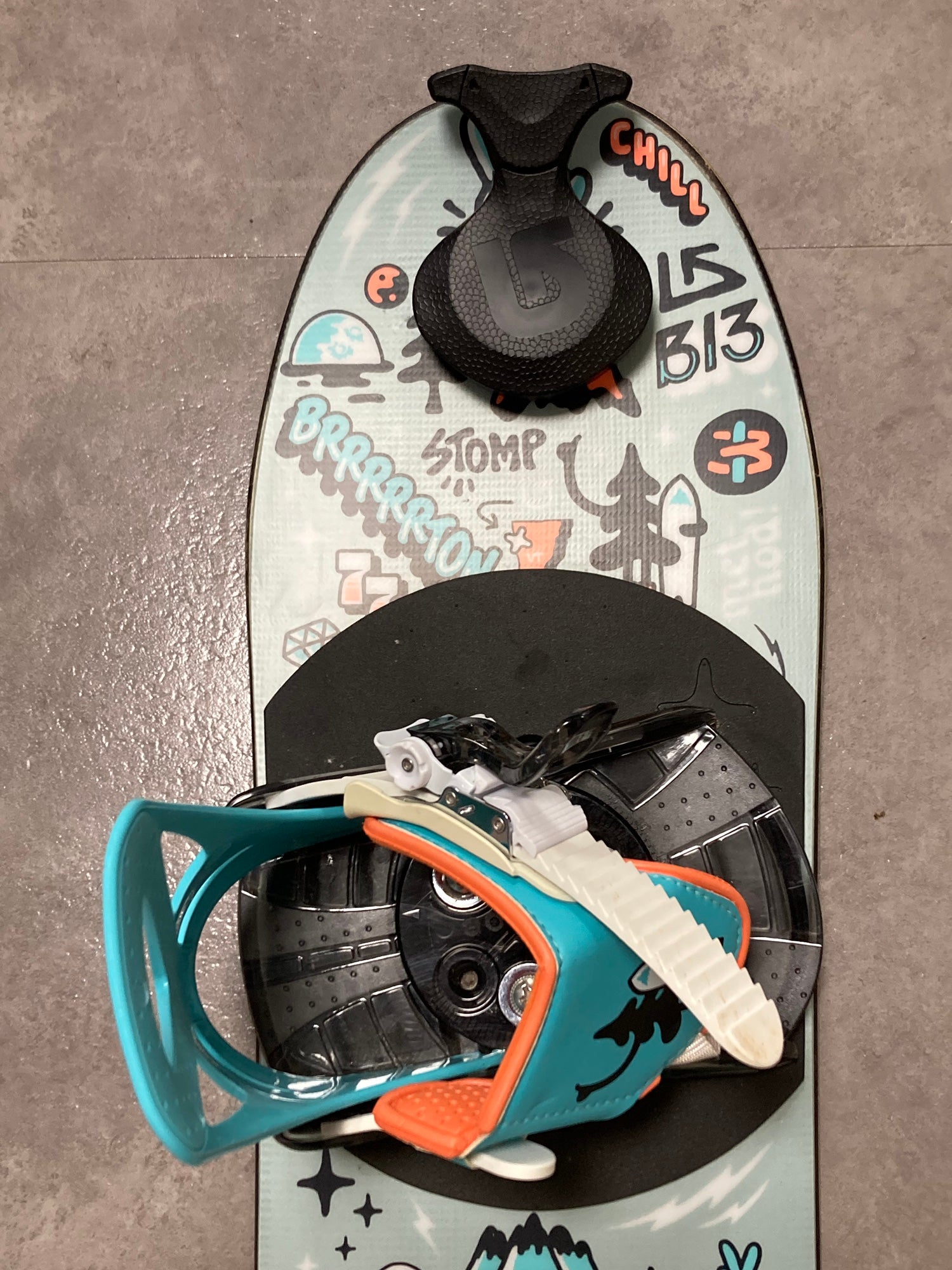 Used Kid's Burton 'After School Special' 100 CM Snowboard With