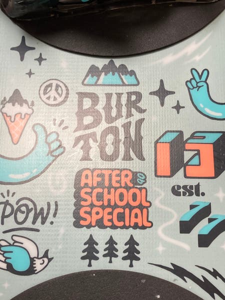Used Kid's Burton 'After School Special' 100 CM Snowboard With