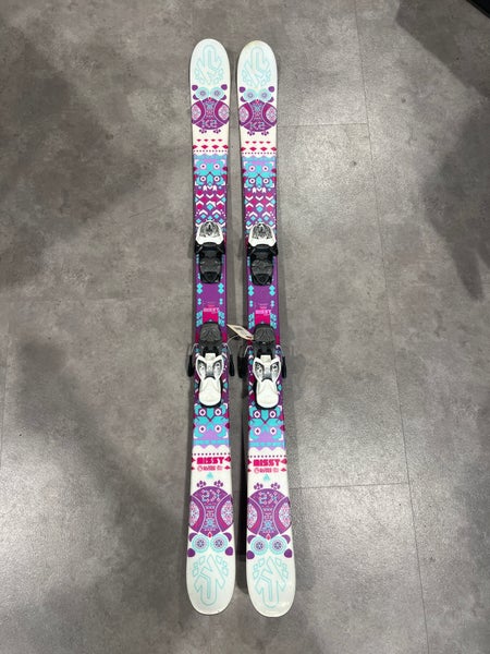 2014 Girl's 139cm K2 Missy Skis | Marker 4.5 Bindings (Used)