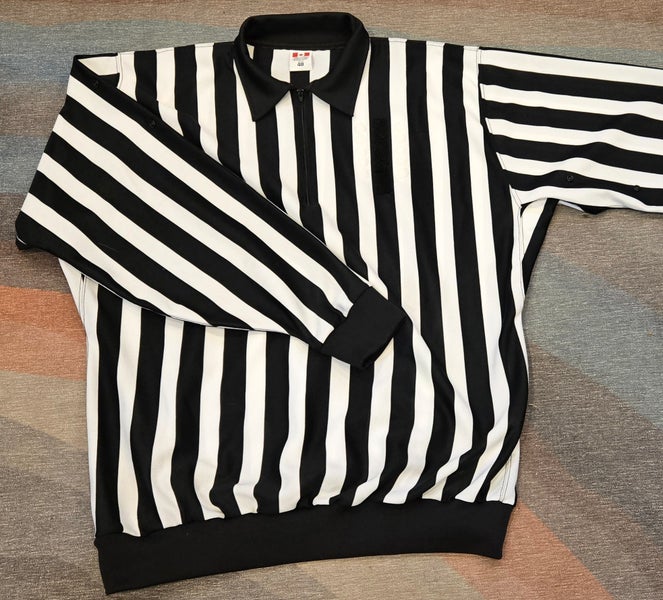 CCM Referee Linesman Jersey with Crest Velcro | Pro Stock MIC | Size 48