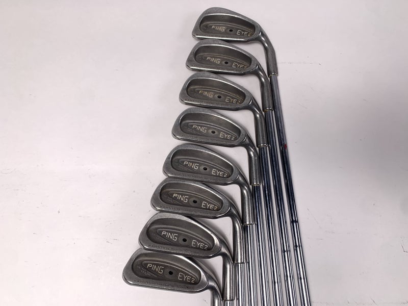 Ping Eye 2 Iron Set 3-PW Black Dot Karsten Regular Steel Mens RH