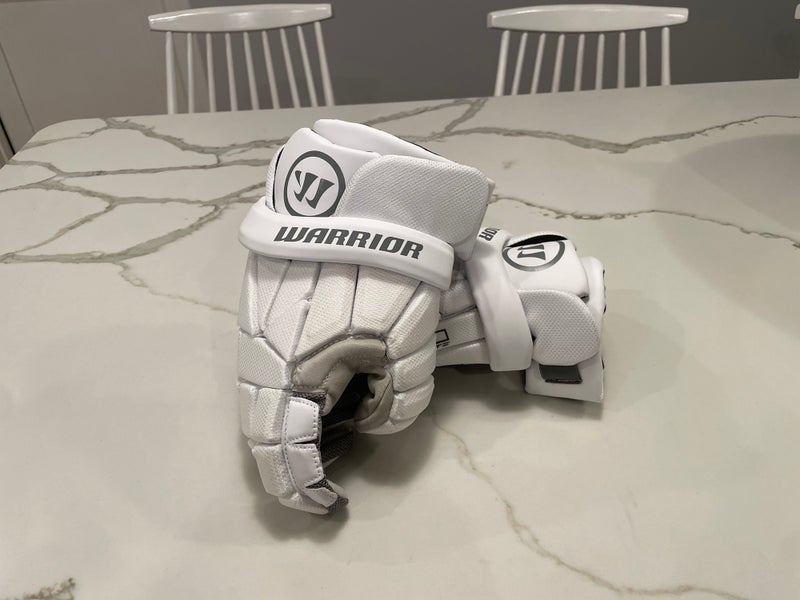 Warrior Evo Lite - Extra Large - Lacrosse Gloves - Used For 1 Practice.