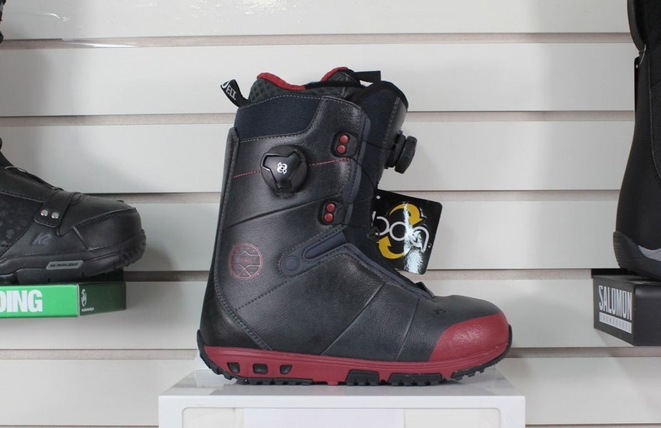 Rome Inferno Double Boa Womens Snowboard Boots size 7 Black New 2017