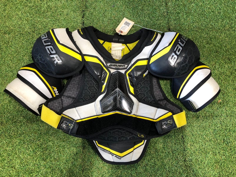 Large Junior Bauer Supreme 2S Pro Shoulder Pads (Used)