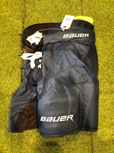 Blue Youth Large Bauer Supreme 2S Pro Hockey Pants (Used)