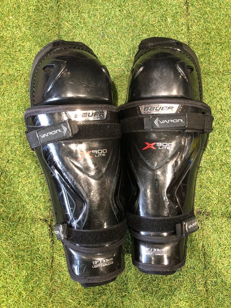 Senior Bauer Vapor X900 Lite Shin Pads 13" (Used)