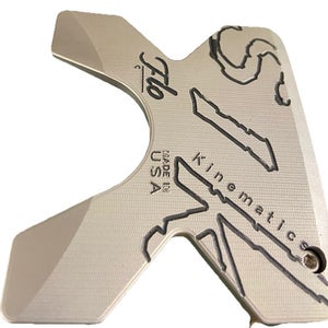 SIK Flo C-Series Satin DLT Armlock Mallet Flange Putter Steel 39 In. 17" Grip RH