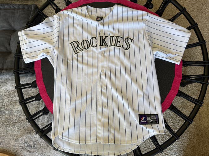 Troy Tulowitzky Colorado Rockies XL Men's Majestic Jersey (Used)