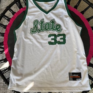 Magic Johnson Michigan State XXL Men's Adidas Jersey (Used)