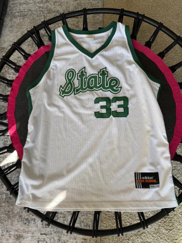 Magic Johnson Michigan State XXL Men's Adidas Jersey (Used)