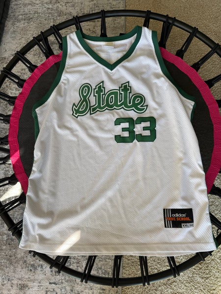 Magic Johnson Michigan State XXL Men's Adidas Jersey (Used)
