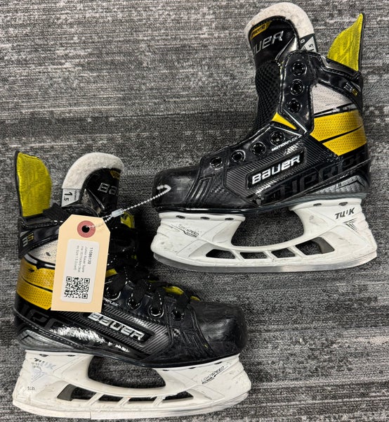 Bauer Supreme 3S Hockey Skates | Size 1.5 Junior Regular
