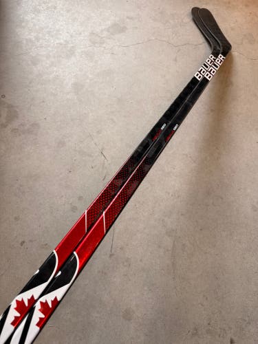 2 PACK 65 Flex P92 Senior Team Canada Bauer Nexus Geo Left Hand Hockey Stick Pro Stock (New)