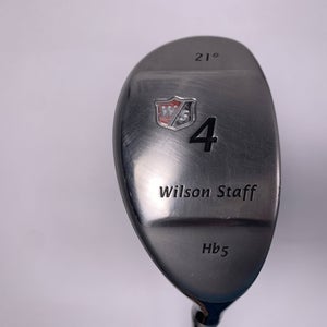 Wilson Staff HB5 4 Hybrid 21* Taper Tech Regular Steel Mens RH