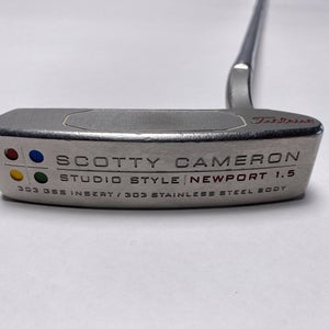 Scotty Cameron Studio Style Newport 1.5 Putter 34" Mens RH