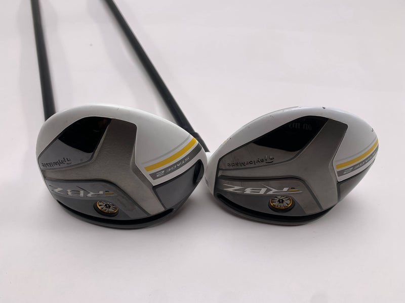 TaylorMade RocketBallz Stage 2 3 & 5 Fairway Set 15* 18* RocketFuel Ladies RH
