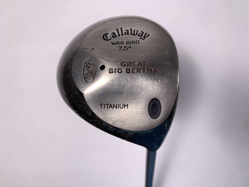 Callaway Big Bertha Warbird Driver 7.5* BB UL Firm Graphite Mens RH