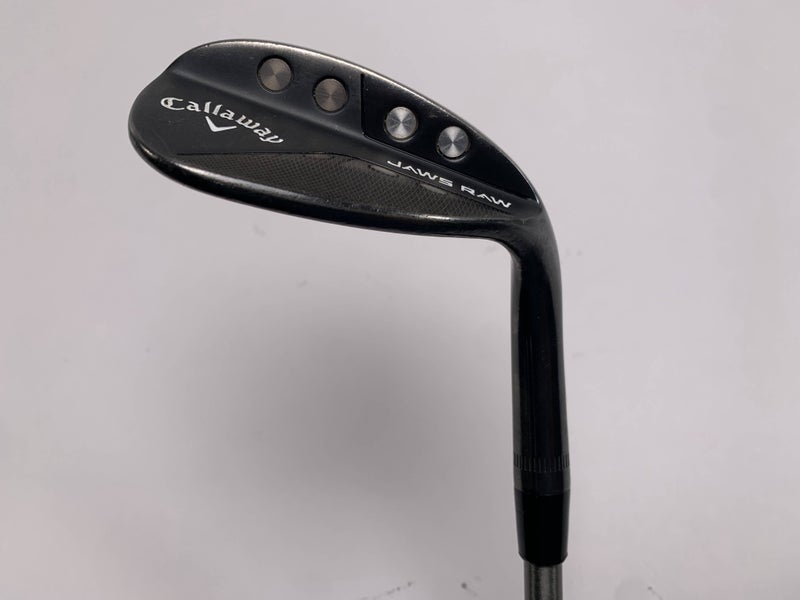Callaway Jaws Raw Black Plasma Lob Wedge LW 58* 8Z SteelFiber i95 Regular RH