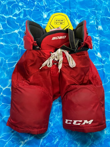Red Junior Small CCM Tacks 9060 Hockey Pants (Used)