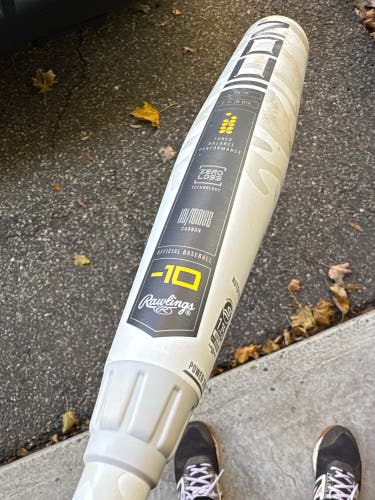 2025 Rawlings Icon Composite USSSA Certified Bat (-10) 19 oz 29" (Used)