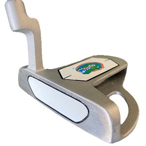 University Of Florida Gators Left-Handed Mallet Putter Steel 34" LH New Mid Grip