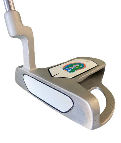 University Of Florida Gators Left-Handed Mallet Putter Steel 34" LH New Mid Grip