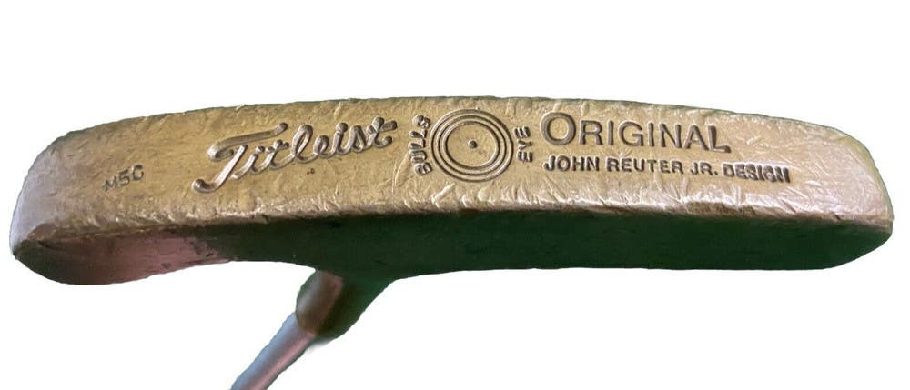 Titleist Original Bullseye M5C Putter Reuter Jr RH Fluted Steel 35" Factory Grip