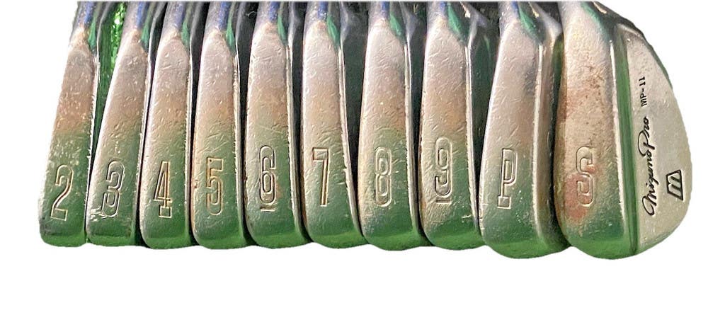 Mizuno MP-11 Pro Forged Iron Set 2-PW,SW Stiff Steel 5i 37.5" RH New Mid Grips