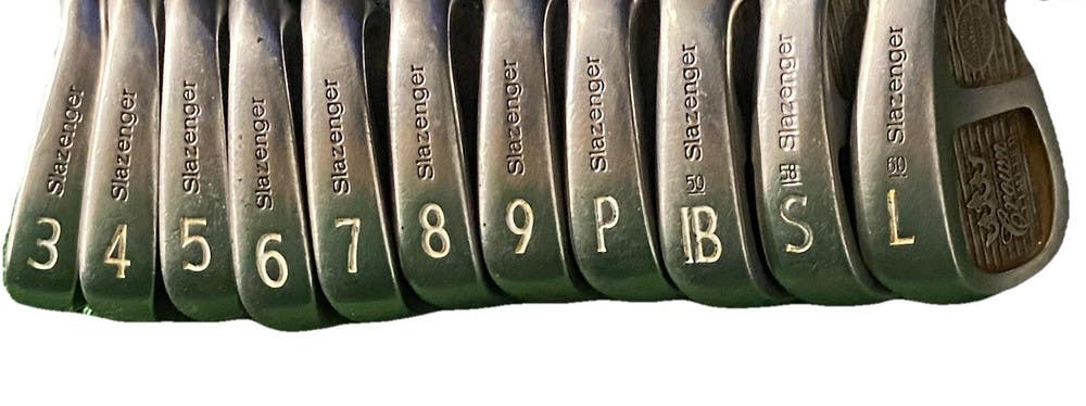 Slazenger Crown Limited Iron Set 3-PW,GW,SW,LW +1" RH Stiff Graphite New Grips
