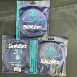 Diadem Evolution Black 17g Tennis String