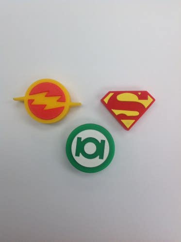 Super Hero Tennis Racquet Dampeners
