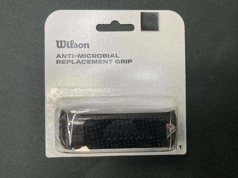 Wilson Anti-Microbial Racquet Replacement Grip- Black