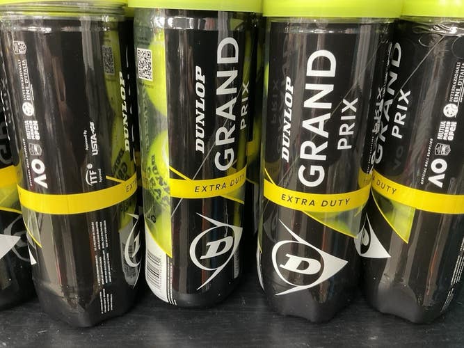 Dunlop Grand Prix (Extra Duty) Hard Court Tennis Balls (Case)