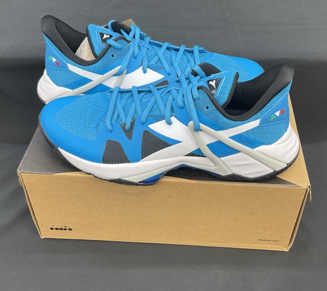 Diadora B.Icon AG Mens Size 11.5 Blue Jewel/White/Black