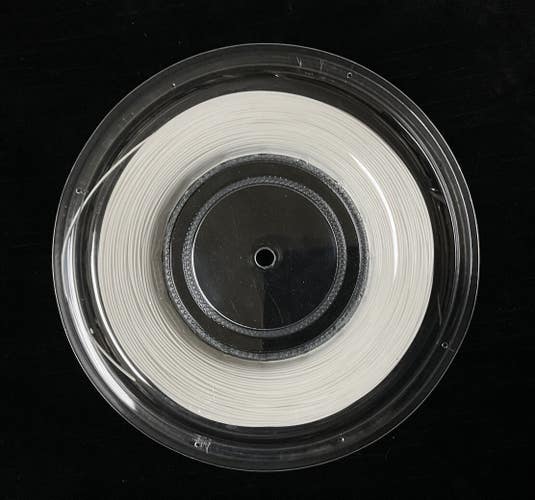 The Tennis Shoppe White Polyester Tennis String Reel- 200m/660ft