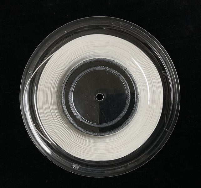 The Tennis Shoppe White Polyester Tennis String Reel- 200m/660ft