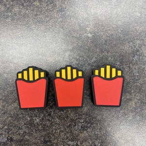 **NEW** LOT OF 3 “French Fries“ VIBRATION DAMPENERS FOR TENNIS RACQUETS