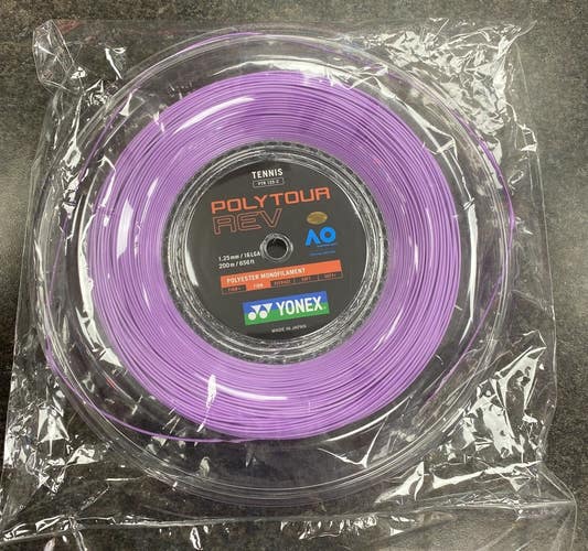 Yonex Polytour Rev 1.25mm / 16L GA - Purple / Firm