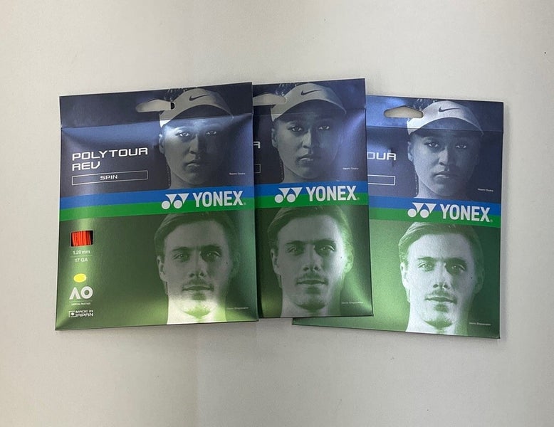 Yonex Poly Tour Rev 17 Gauge 3 Pack