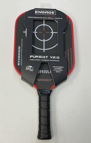 Engage Pursuit V2.0 Pickleball Paddle (Red)
